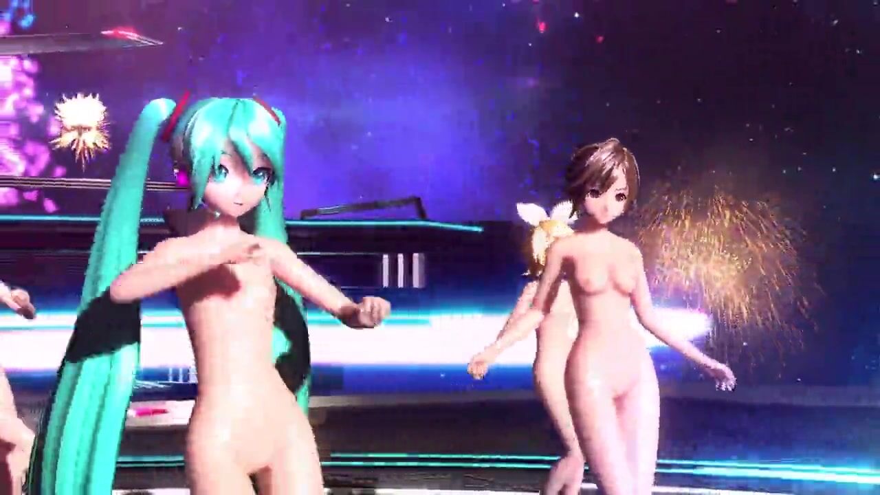 Miku Rin Luka Meiko Neru Haku Sexy Nude Dance