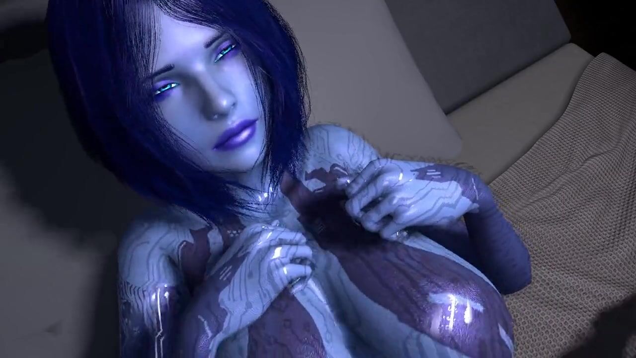 Sex With Cortana On The Bed Halo 3D Porn Parody