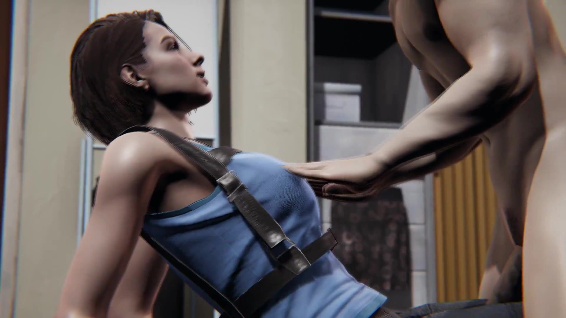 Resident Evil 3 Remake Jill Valentine Blowjob And Sex 3D Porn