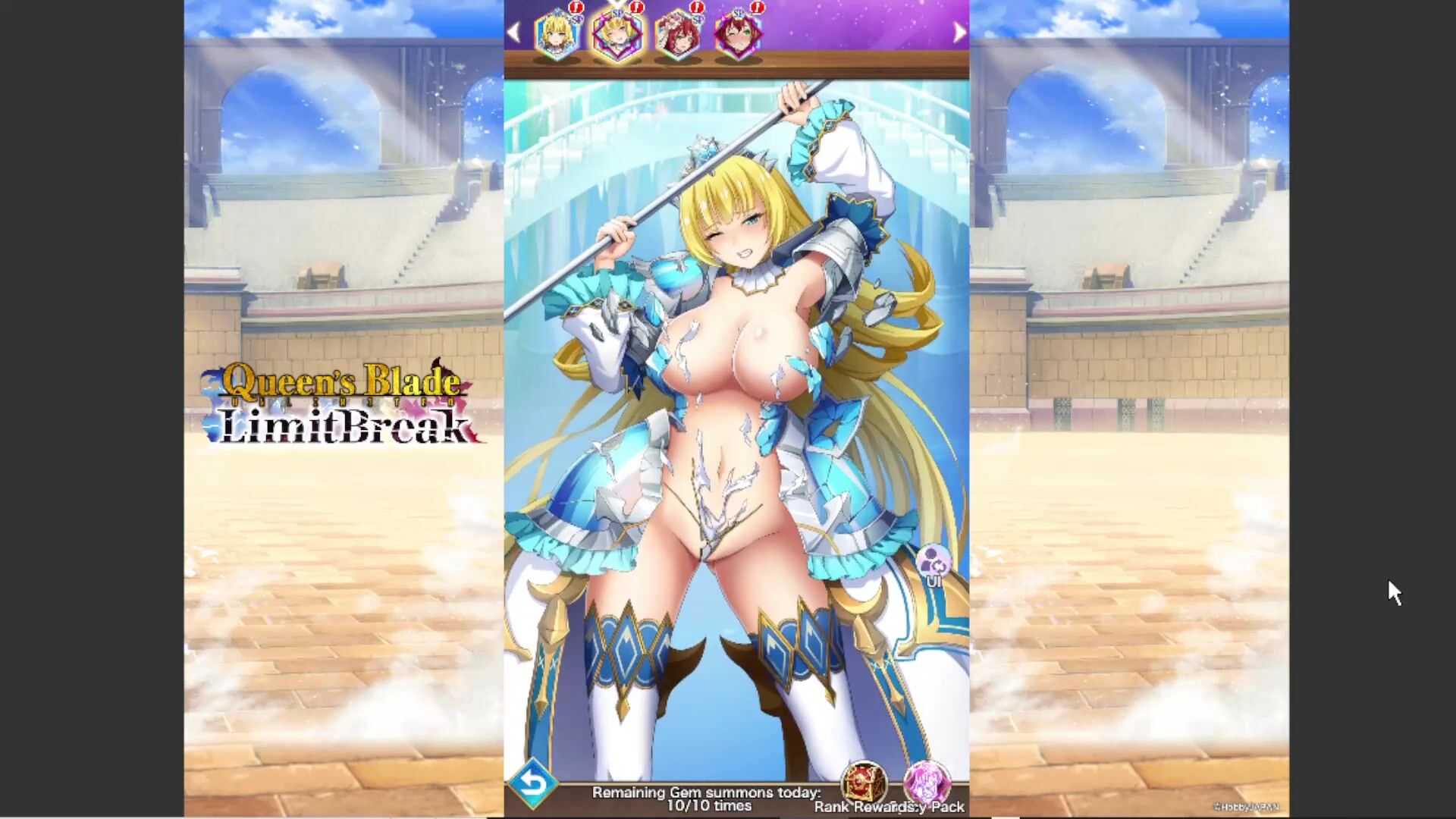 Queen's blade where to watch