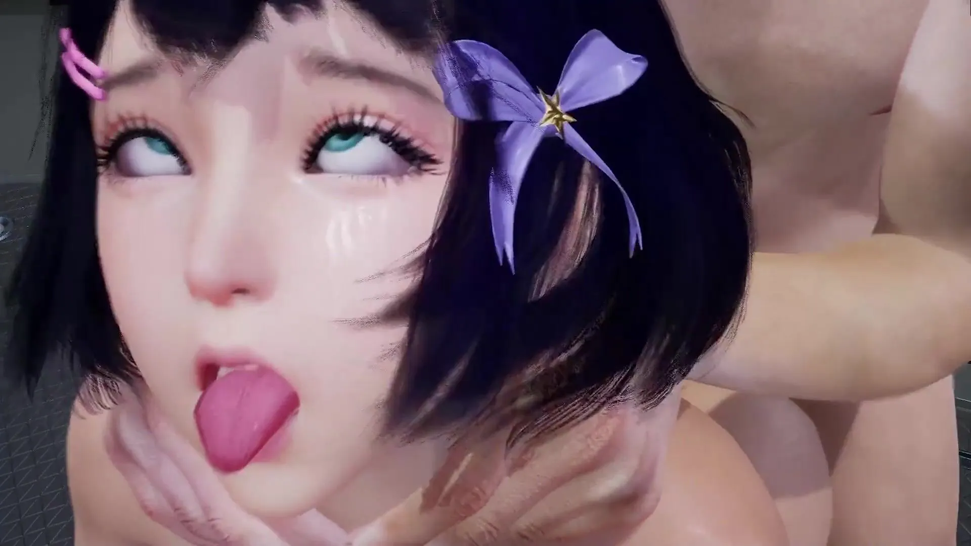 1920px x 1080px - Sexy Asian Girl Fucked Silly until she gets an Ahegao face | 3D Porn