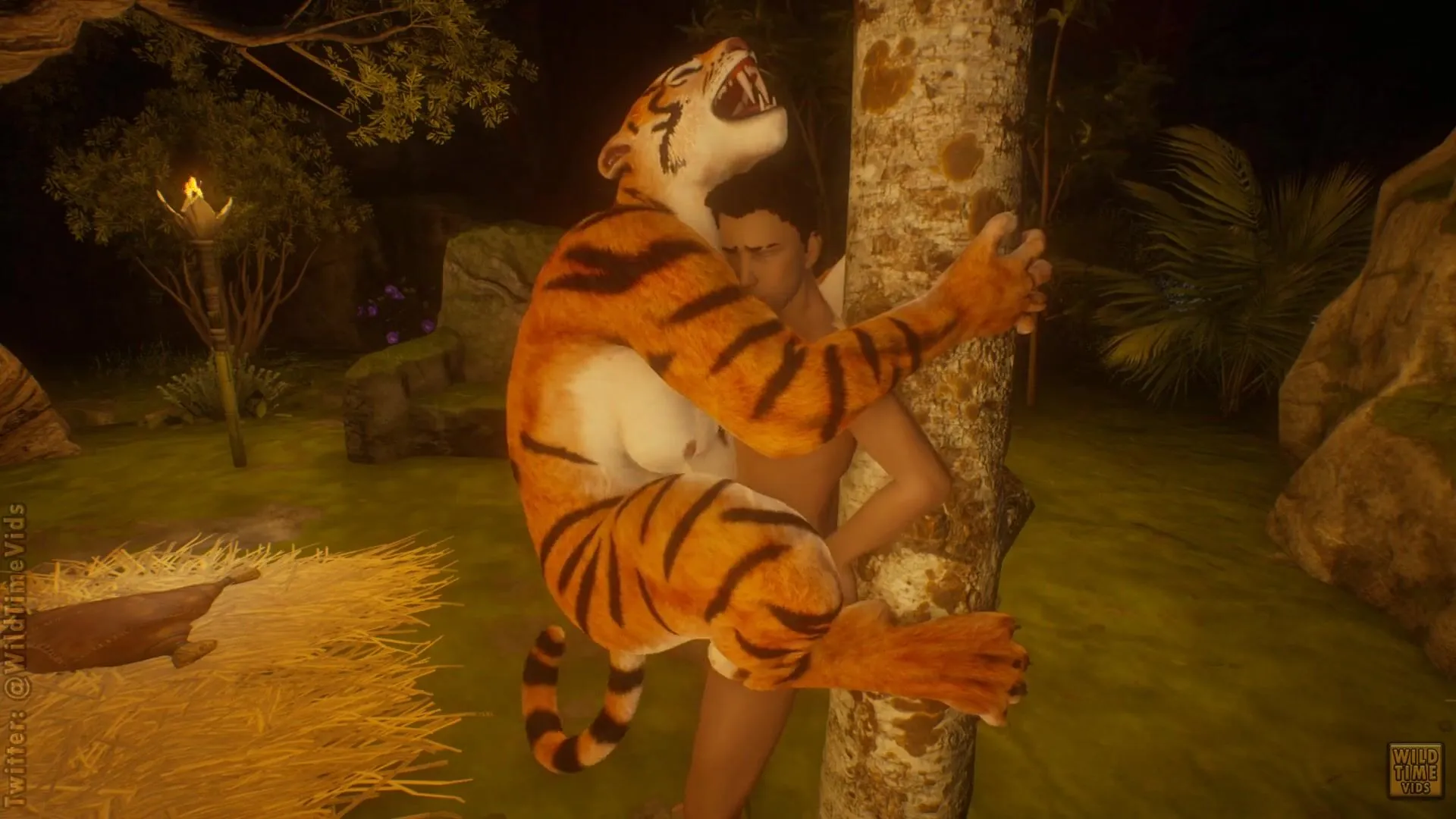 1920px x 1080px - Karra in the Jungle Furry Tigress
