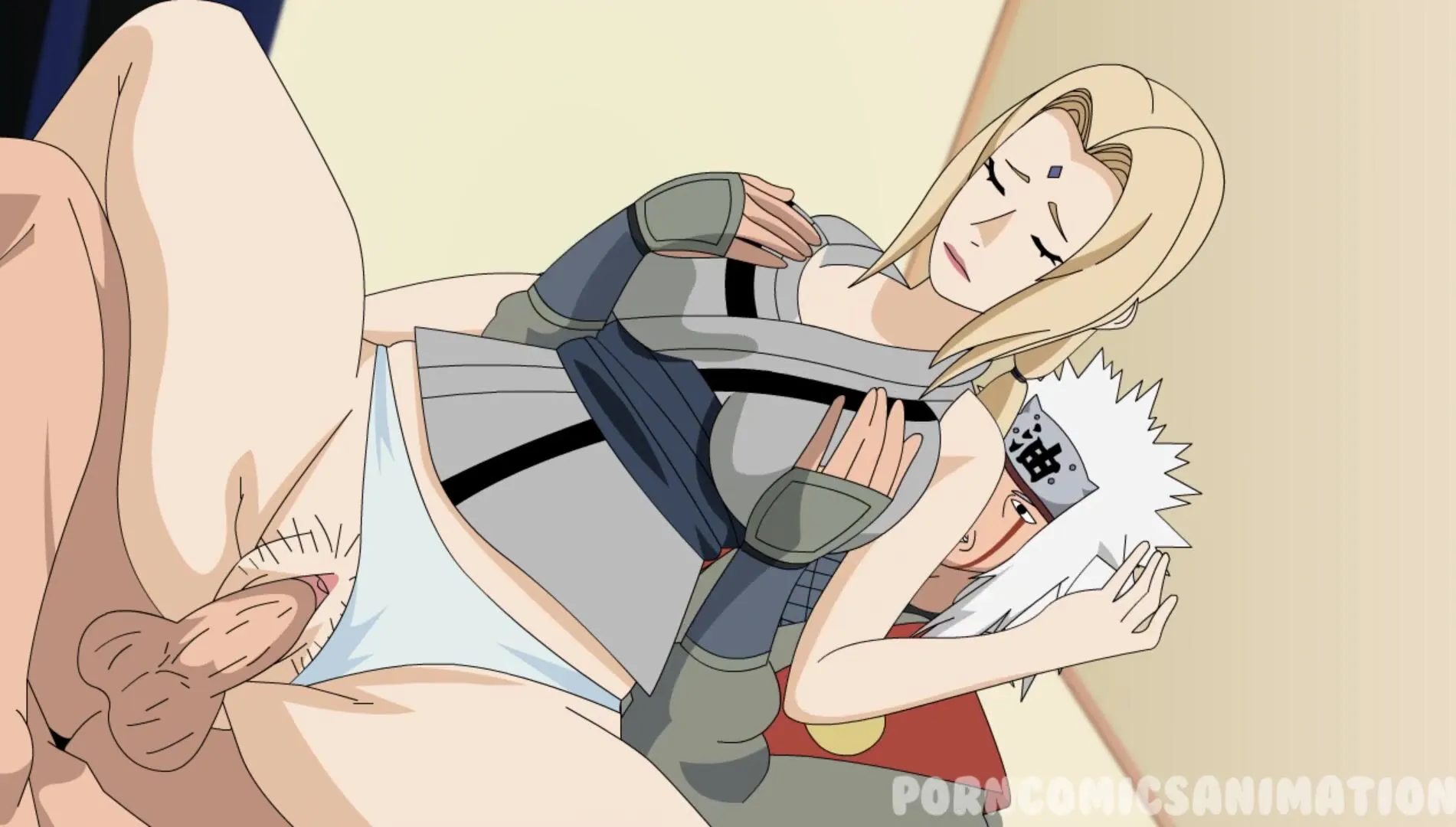 1901px x 1080px - Naruto Anime Hentai - (Tsunade & Jiraiya) Mature Woman with Big Tits and Big  Ass Fucks Hard