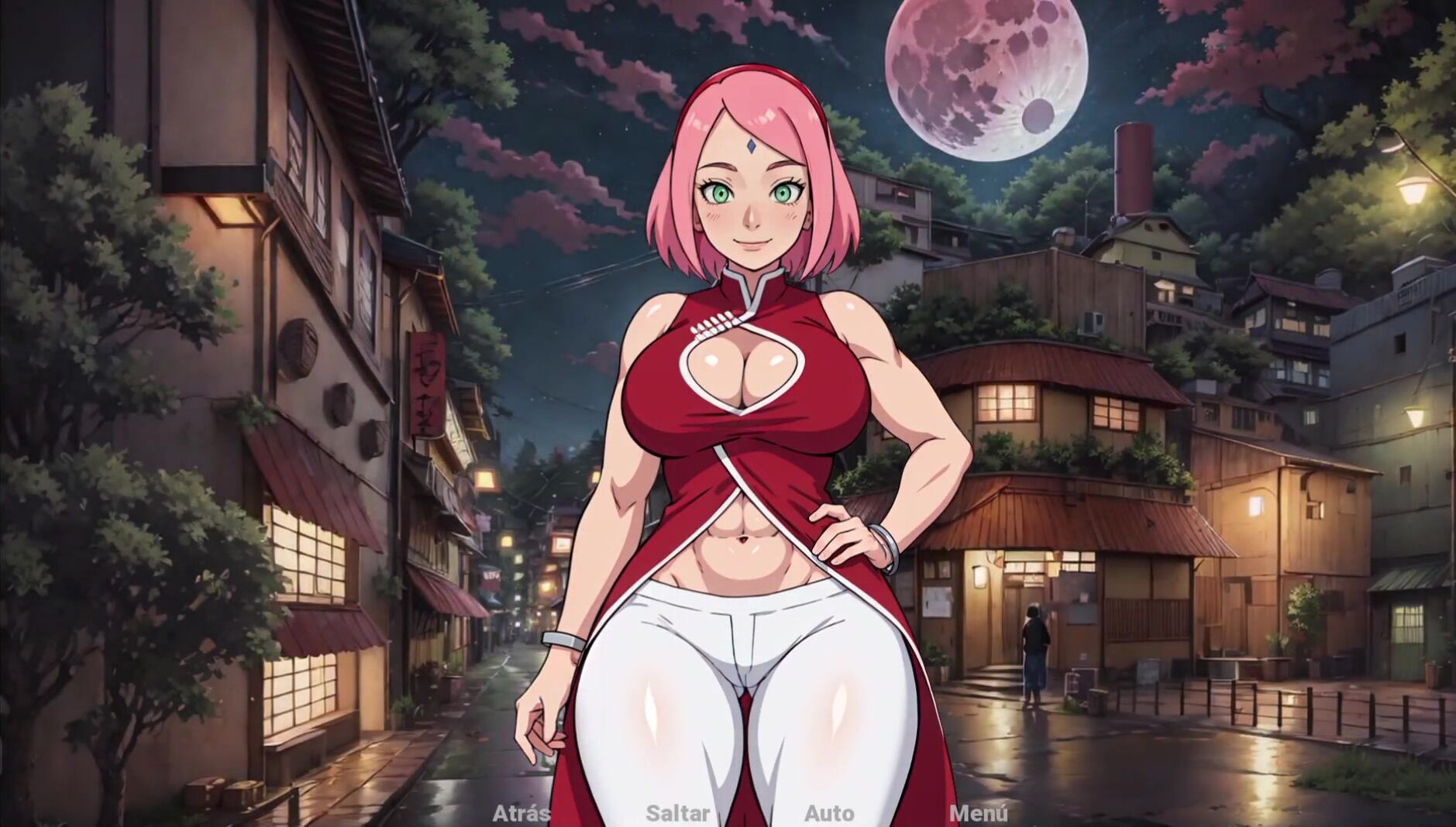 SAKURA AND INO HAVE HUGE TITS IN THIS GAME GAMEPLAY GENJUTSU GAMBIT